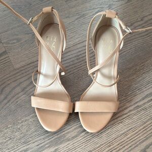 Mix No. 6 Tan Strappy Heels